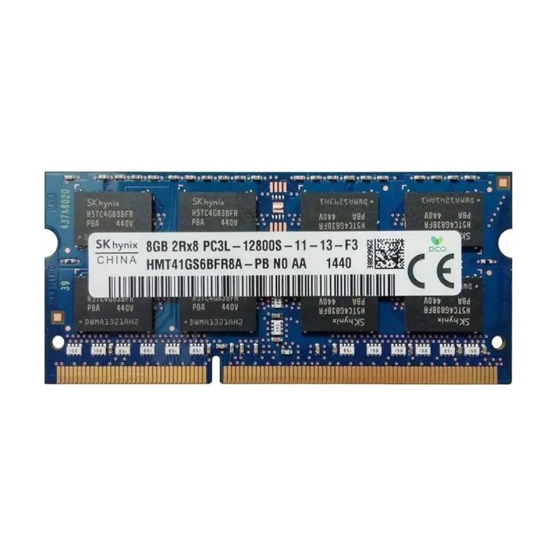 SK Hynix HMT41GS6BFR8A-PB 8 GB (1x8 GB) DDR3 1600 MT/s CL11 SO-DIMM Mavi RAM