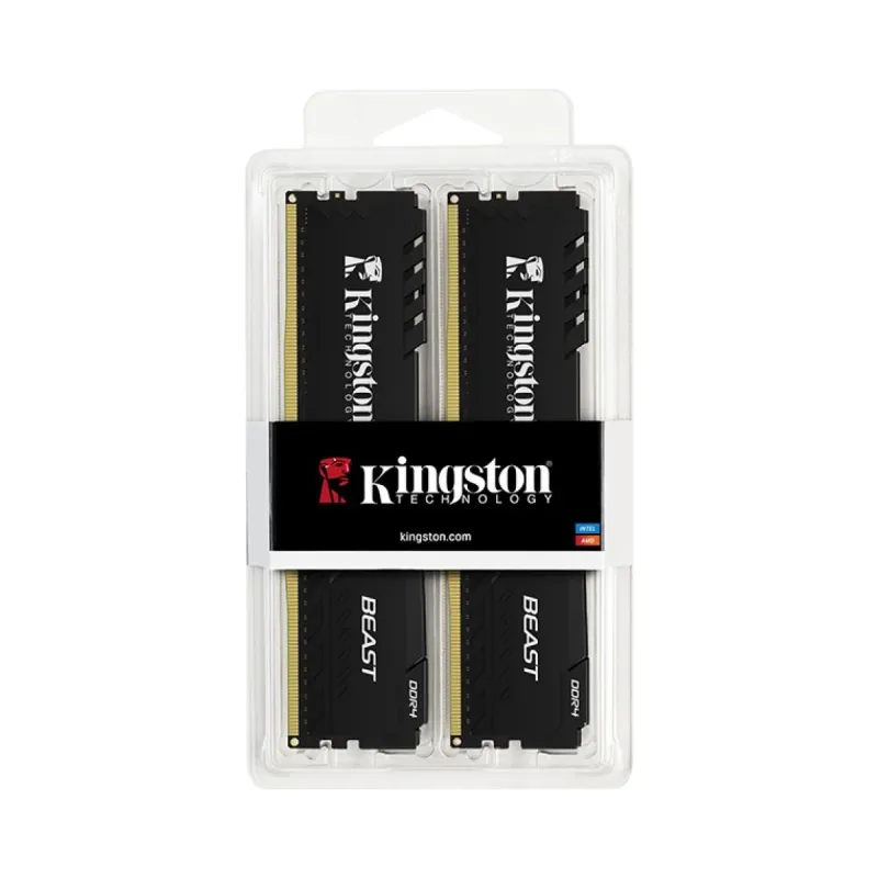 Kingston Beast 16 GB (2x8 GB) DDR4 3600 MT/s CL17 DIMM Siyah RAM