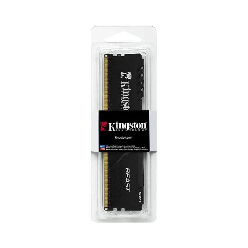 Kingston Beast 32 GB (1x32 GB) DDR4 3600 MT/s CL18 DIMM Siyah RAM