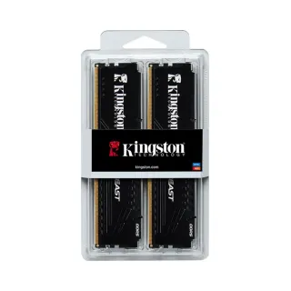 Kingston Beast 16 GB (2x8 GB) DDR5 5600 MT/s CL36 DIMM Siyah RAM