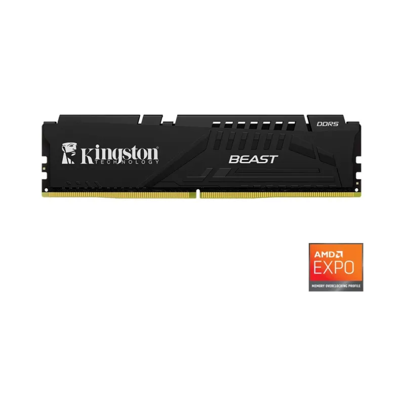Kingston Beast 16 GB (1x16 GB) DDR5 6400 MT/s CL32 DIMM Siyah RAM