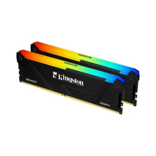 Kingston Beast RGB 64 GB (2x32 GB) DDR4 3200 MT/s CL16 DIMM Siyah RAM