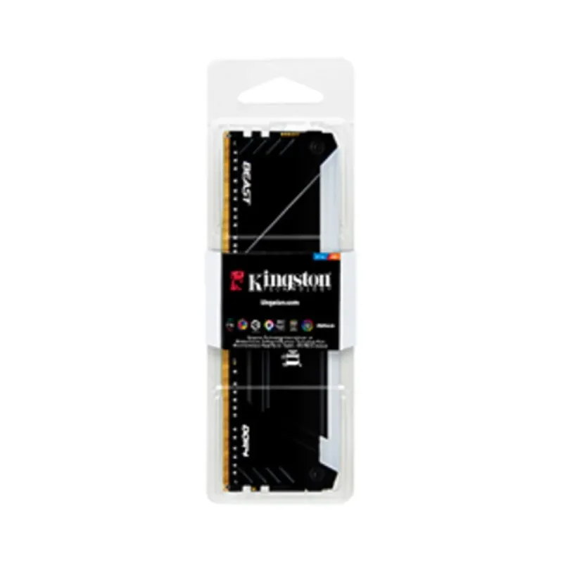 Kingston Beast RGB 16 GB (1x16 GB) DDR4 3600 MT/s CL18 DIMM Siyah RAM