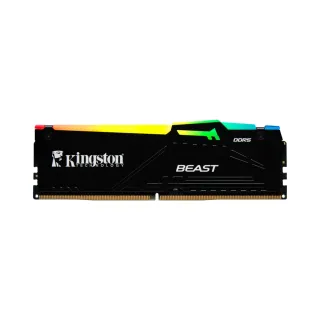 Kingston Beast RGB 16 GB (1x16 GB) DDR5 6000 MT/s CL36 DIMM Siyah RAM