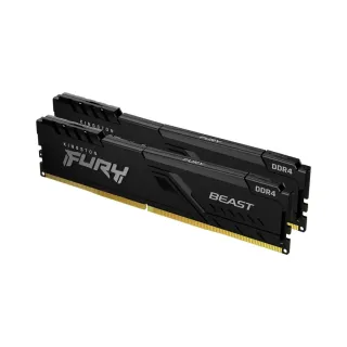 Kingston Fury Beast 16 GB (2x8 GB) DDR4 3200 MT/s CL16 DIMM Siyah RAM
