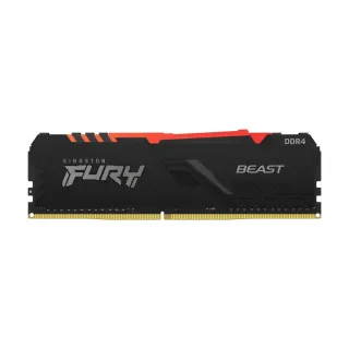 Kingston Fury Beast RGB 16 GB (1x16 GB) DDR4 3200 MT/s CL16 DIMM Siyah KF432C16BB1A/16 RAM