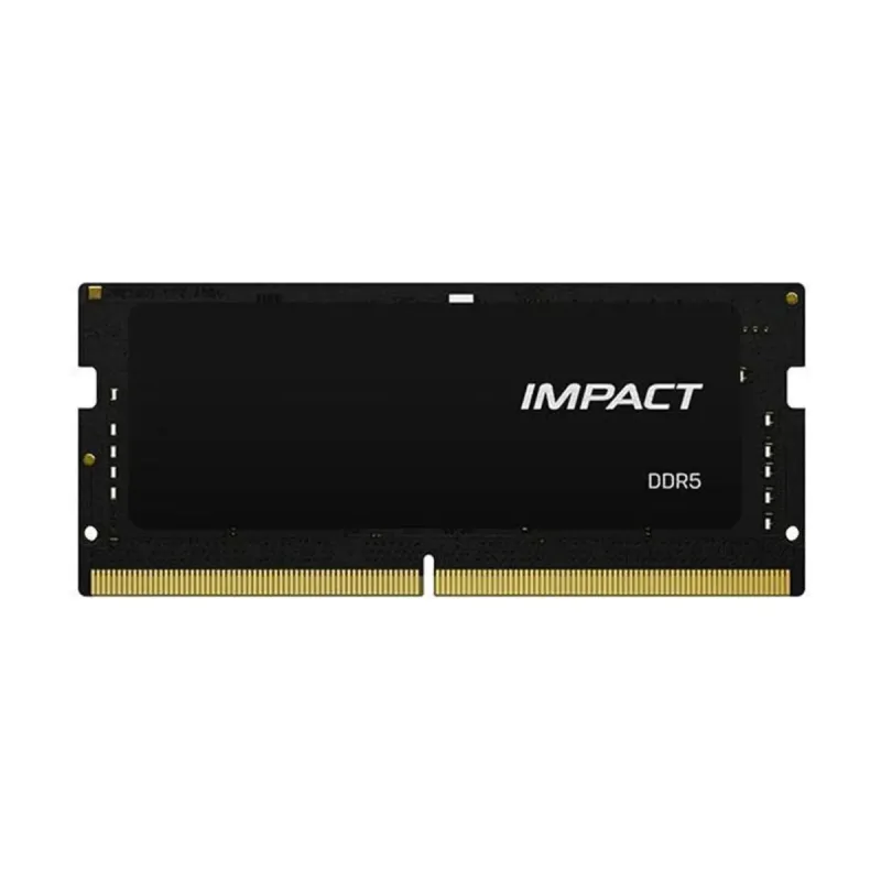 Kingston Impact 32 GB (1x32 GB) DDR5 4800 MT/s CL38 SO-DIMM Siyah RAM