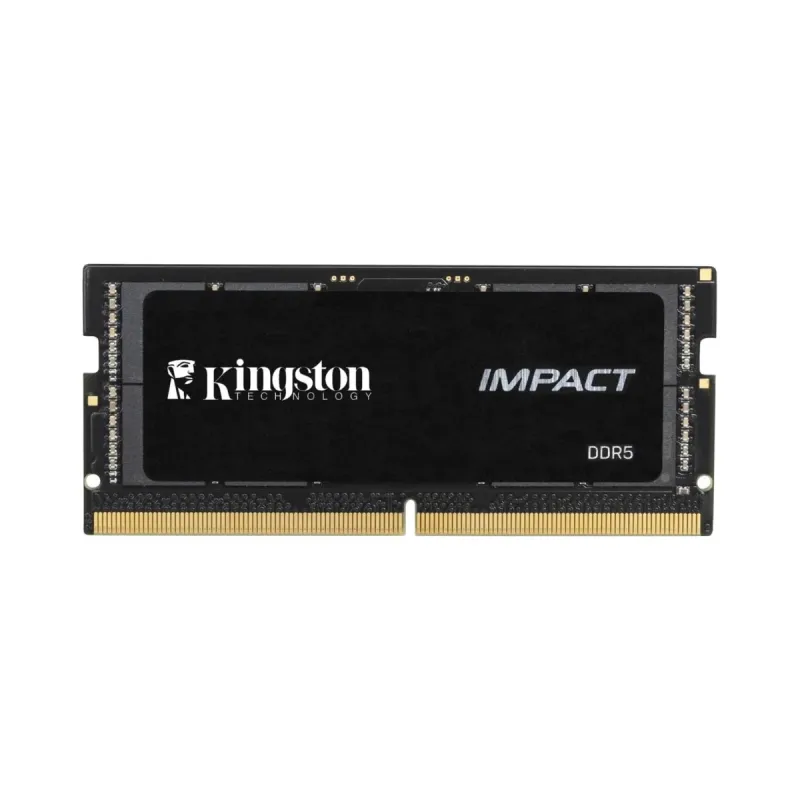 Kingston Impact 16 GB (1x16 GB) DDR5 5600 MT/s CL40 SO-DIMM Siyah RAM