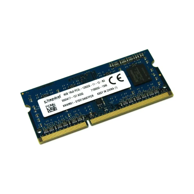 Kingston KNWMX1 4 GB (1x4 GB) DDR3 1600 MT/s CL11 SO-DIMM Mavi RAM
