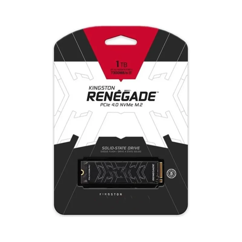 Kingston Renegade 1 TB M.2 2280 PCIe 4.0 x4 NVMe 7300 MB/s Pasif Soğutmalı SSD