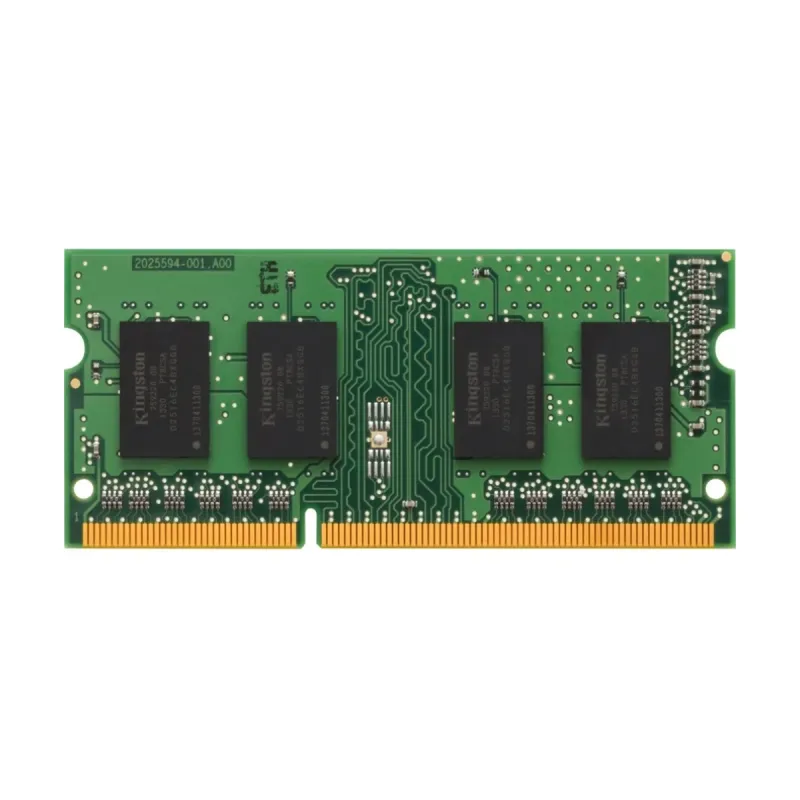 Kingston ValueRAM 4 GB (1x4 GB) DDR3 1333 MT/s CL9 SO-DIMM Yeşil KVR13S9S8/4 RAM
