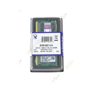 Kingston ValueRAM 4 GB (1x4 GB) DDR3 1600 MT/s CL11 SO-DIMM Yeşil KVR16LS11/4 RAM