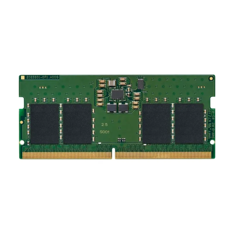 Kingston ValueRAM 32 GB (1x32 GB) DDR5 4800 MT/s CL40 SO-DIMM Yeşil RAM