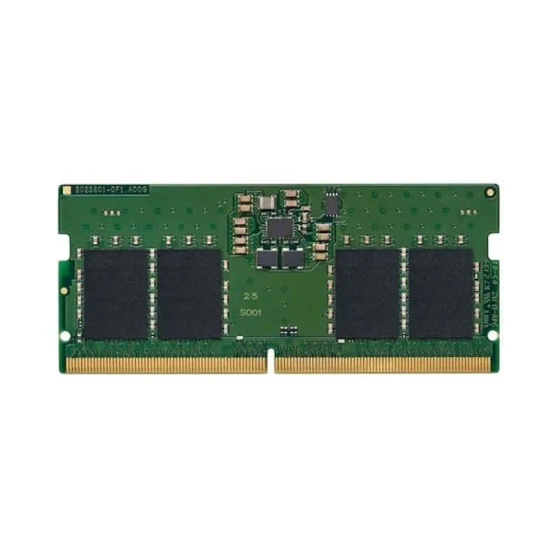 Kingston ValueRAM 8 GB (1x8 GB) DDR5 4800 MT/s CL40 SO-DIMM Yeşil RAM