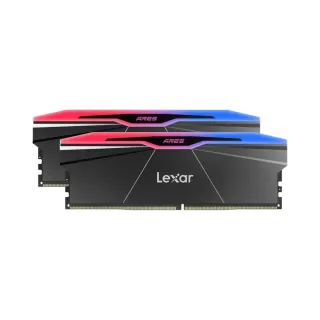 Lexar Ares Gen2 RGB 48 GB (2x24 GB) DDR5 7600 MT/s CL38 DIMM Siyah RAM