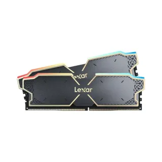 Lexar Thor RGB 32 GB (2x16 GB) DDR5 6000 MT/s CL38 DIMM Siyah RAM
