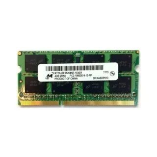 Micron MT16JSF51264HZ-1G4D1 4 GB (1x4 GB) DDR3 1333 MT/s CL9 SO-DIMM Yeşil RAM