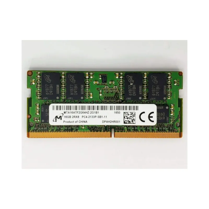 Micron MTA16ATF2G64HZ-2G1B1 16 GB (1x16 GB) DDR4 2133 MT/s CL15 SO-DIMM Yeşil RAM