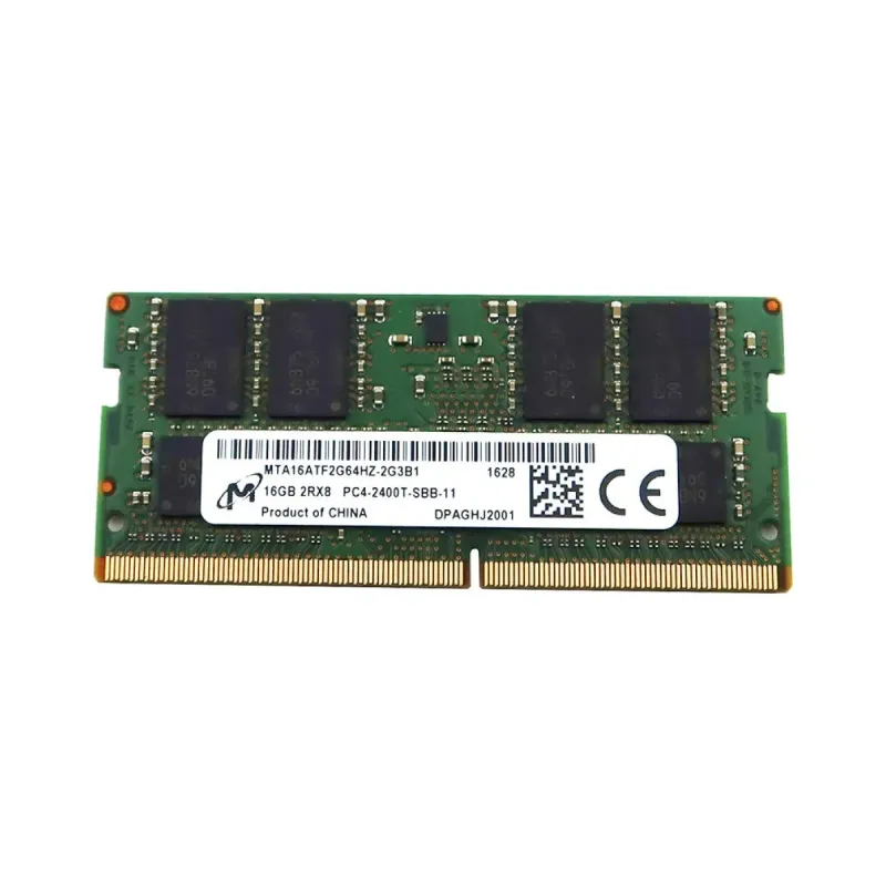 Micron MTA16ATF2G64HZ-2G3B1 16 GB (1x16 GB) DDR4 2400 MT/s CL17 SO-DIMM Yeşil RAM