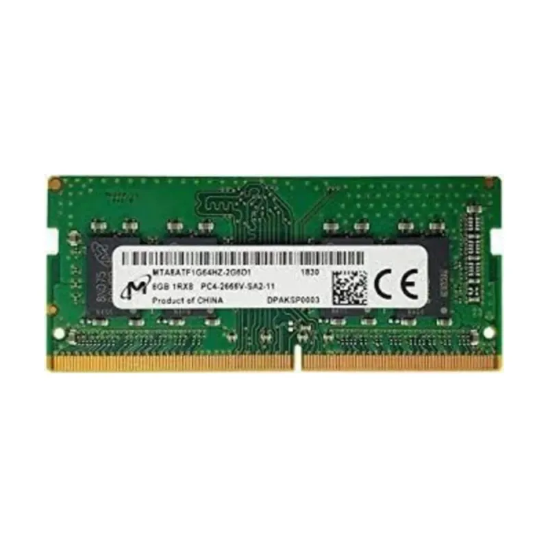 Micron MTA8ATF1G64HZ-2G6D1 8 GB (1x8 GB) DDR4 2666 MT/s CL19 SO-DIMM Yeşil RAM