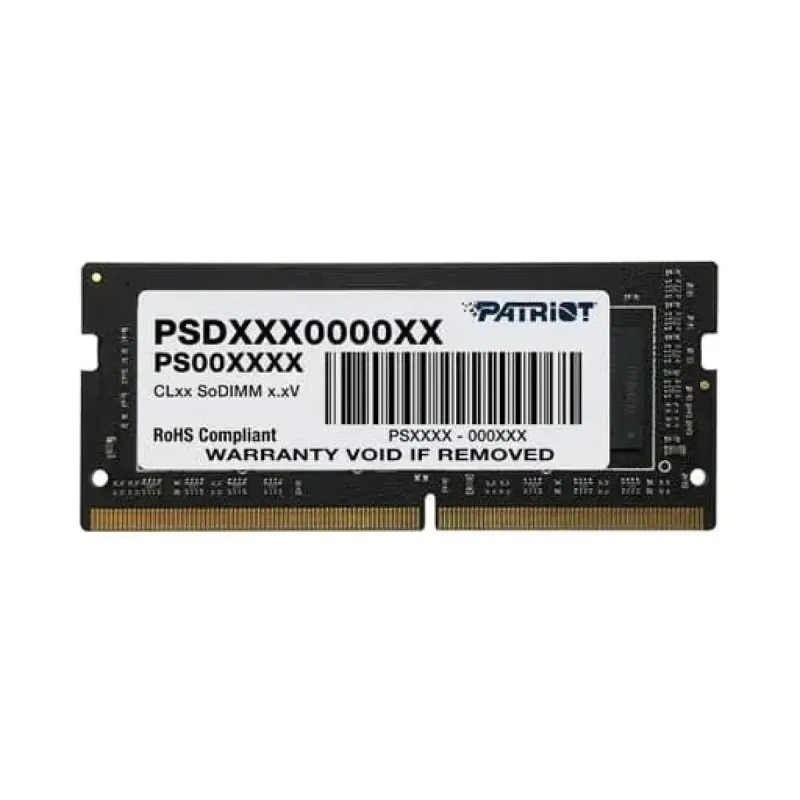 Patriot Signature Line 32 GB (1x32 GB) DDR4 3200 MT/s CL22 SO-DIMM Siyah RAM