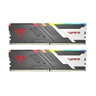 Patriot Viper Venom RGB 32 GB (2x16 GB) DDR5 7000 MT/s CL32 DIMM Siyah RAM