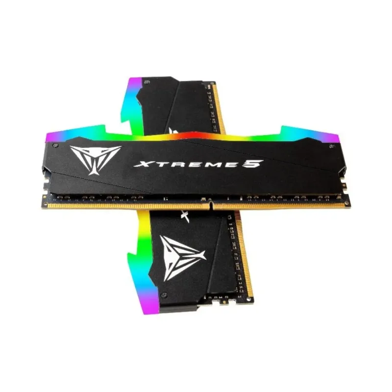 Patriot Viper Xtreme 5 RGB 32 GB (2x16 GB) DDR5 7600 MT/s CL36 DIMM Siyah RAM