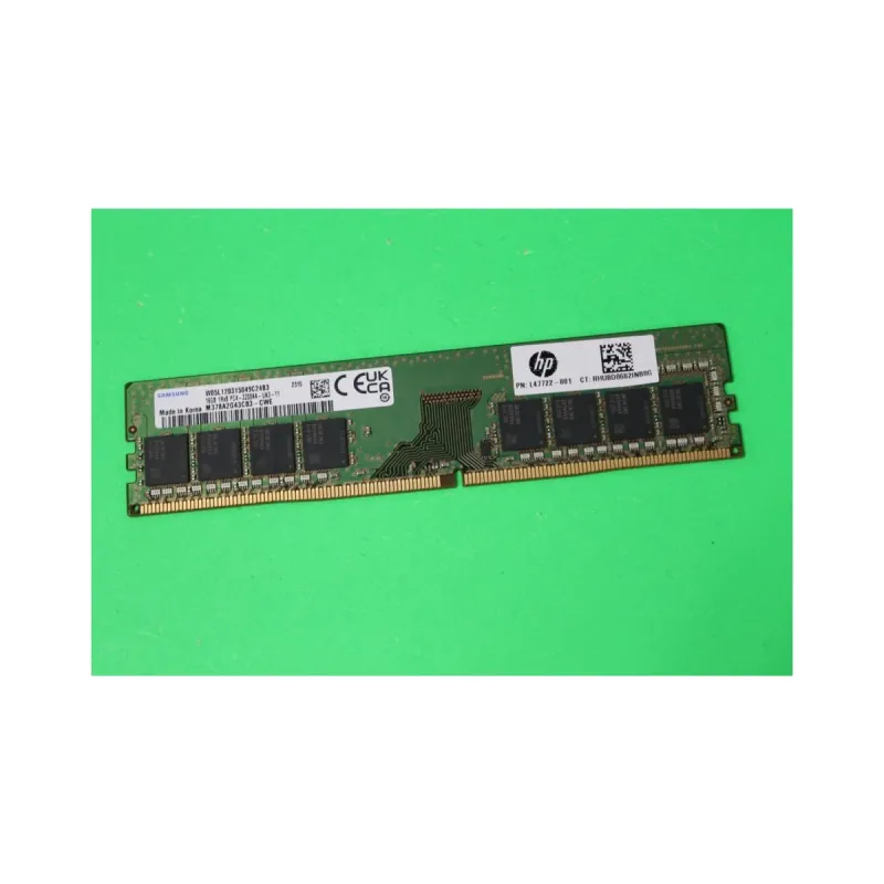 Samsung M378A2G43CB3-CWE 16 GB (1x16 GB) DDR4 3200 MT/s CL22 DIMM Yeşil RAM