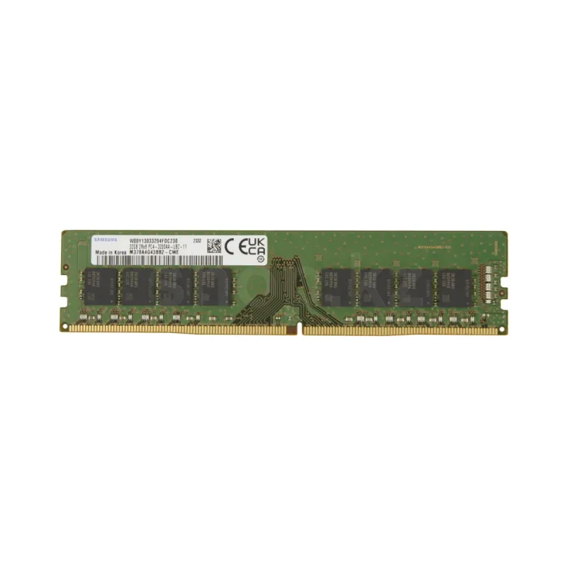 Samsung M378A4G43BB2-CWE 32 GB (1x32 GB) DDR4 3200 MT/s CL22 DIMM Yeşil RAM