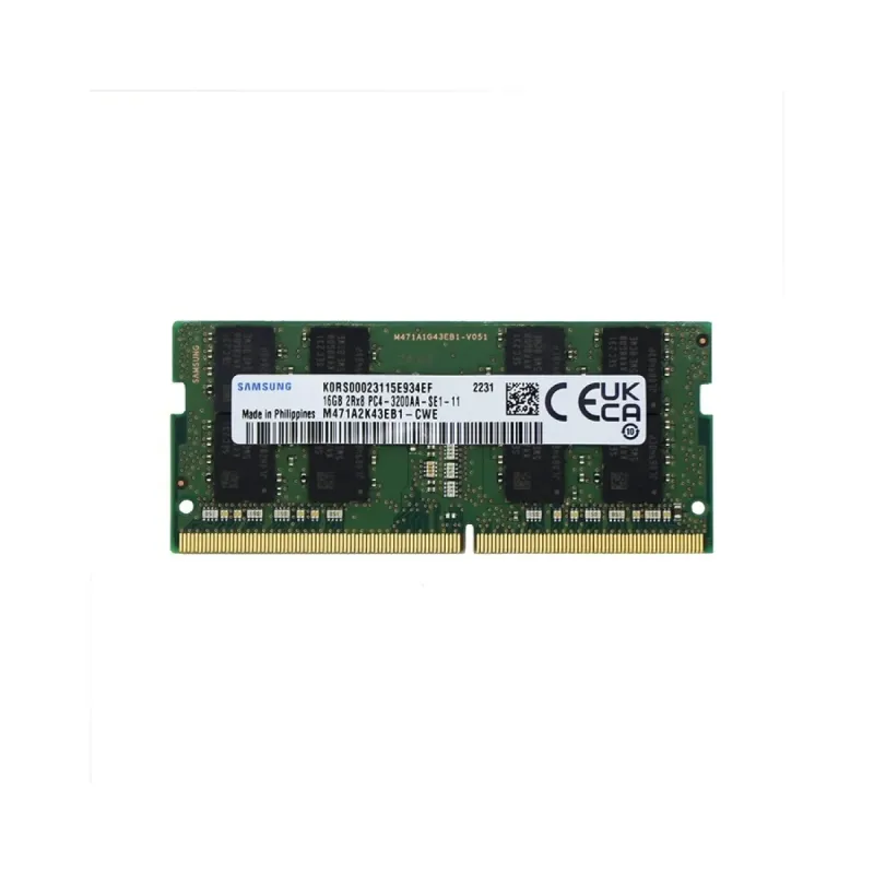 Samsung M471A2K43EB1-CWE 16 GB (1x16 GB) DDR4 3200 MT/s CL22 SO-DIMM Yeşil RAM