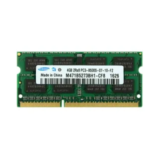 Samsung M471B5273BH1-CF8 4 GB (1x4 GB) DDR3 1066 MT/s CL7 SO-DIMM Yeşil RAM