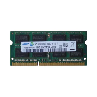 Samsung M471B5273CH0-CH9 4 GB (1x4 GB) DDR3 1333 MT/s CL9 SO-DIMM Yeşil RAM