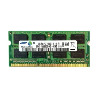 Samsung M471B5273DH0-CH9 4 GB (1x4 GB) DDR3 1333 MT/s CL9 SO-DIMM Yeşil RAM