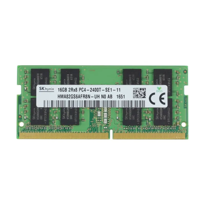 SK Hynix HMA82GS6AFR8N-UH 16 GB (1x16 GB) DDR4 2400 MT/s CL17 SO-DIMM Yeşil RAM