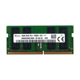 SK Hynix HMA82GS6CJR8N-VK 16 GB (1x16 GB) DDR4 2666 MT/s CL19 SO-DIMM Yeşil RAM