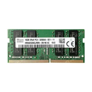 SK Hynix HMA82GS6CJR8N-XN 16 GB (1x16 GB) DDR4 3200 MT/s CL22 SO-DIMM Yeşil RAM