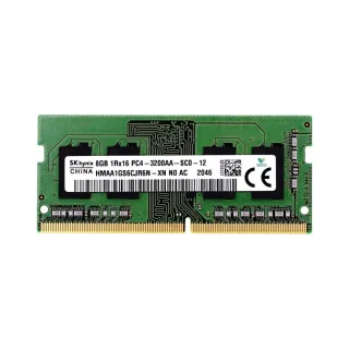 SK Hynix HMAA1GS6CJR6N-XN 8 GB (1x8 GB) DDR4 3200 MT/s CL16 SO-DIMM Yeşil RAM