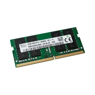 SK Hynix HMAA4GS6AJR8N-XN 32 GB (1x32 GB) DDR4 3200 MT/s CL22 SO-DIMM Yeşil RAM