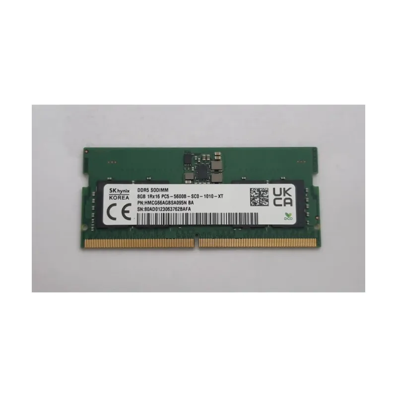 SK Hynix HMCG66AGBSA095N 8 GB (1x8 GB) DDR5 5600 MT/s CL40 SO-DIMM Yeşil RAM