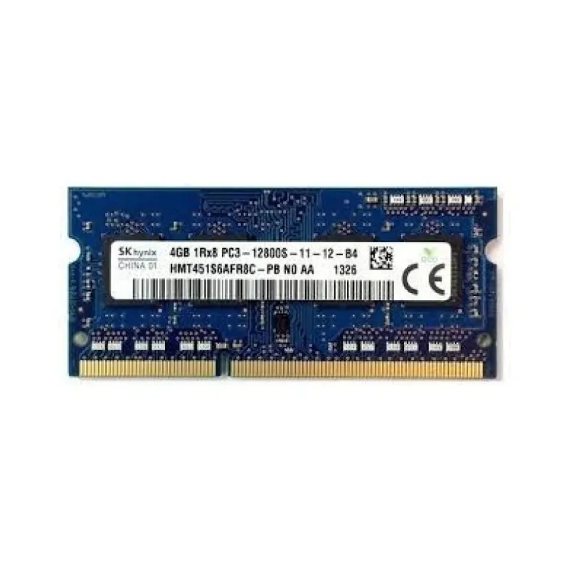 SK Hynix HMT451S6AFR8C-PB 4 GB (1x4 GB) DDR3 1600 MT/s CL11 SO-DIMM Mavi RAM