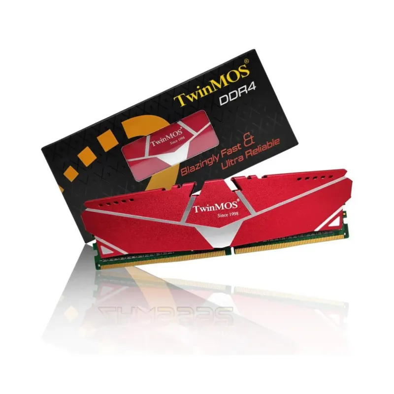 TwinMOS MDD432GB3200D 32 GB (1x32 GB) DDR4 3200 MT/s CL19 DIMM Kırmızı RAM