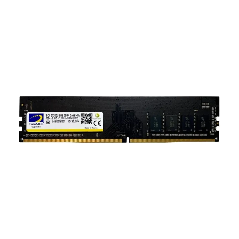 TwinMOS MDD48GB2666D 8 GB (1x8 GB) DDR4 2666 MT/s CL19 DIMM Siyah RAM