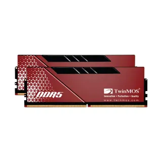 TwinMOS VoltX 64 GB (2x32 GB) DDR5 5600 MT/s CL36 DIMM Kırmızı RAM