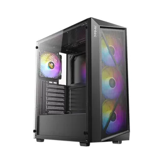 Antec AX67 ARGB ATX Siyah Temperli Cam 4 ARGB Fanlı Bilgisayar Kasası