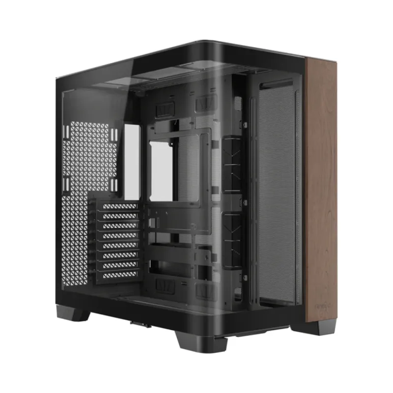 Antec C8 Curve Wood E-ATX Temperli Cam Fansız Bilgisayar Kasası