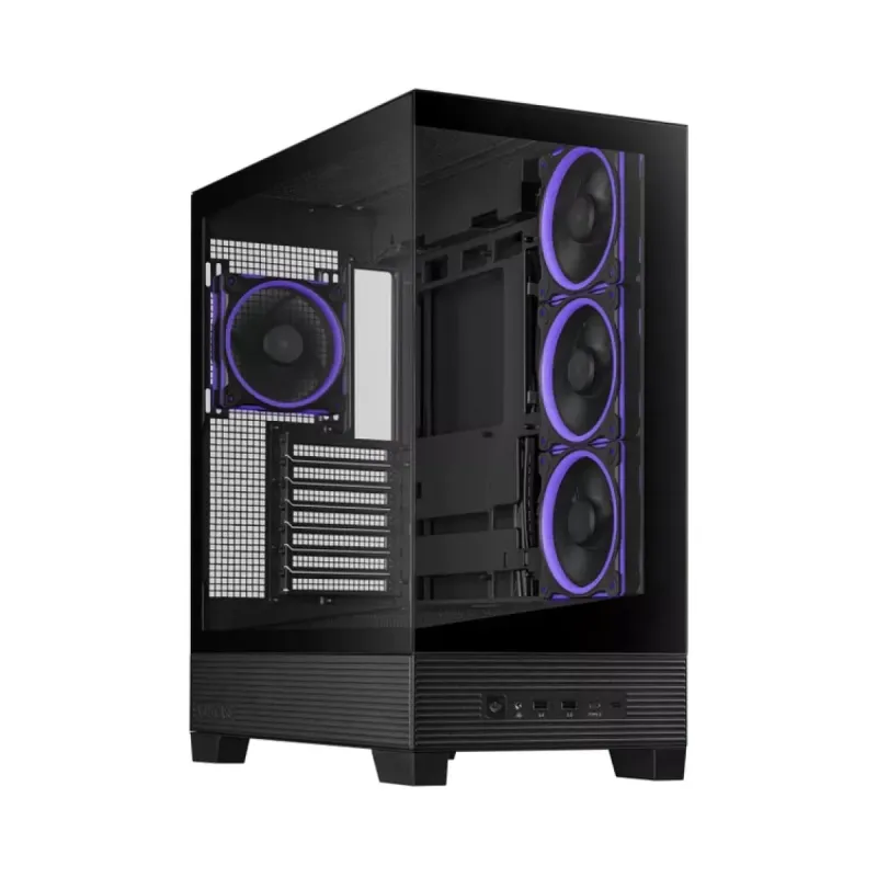 Asus A31 Plus ATX Siyah Temperli Cam 4 ARGB Fanlı Bilgisayar Kasası