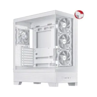 Asus A31 Plus ATX Beyaz Temperli Cam 4 ARGB Fanlı Bilgisayar Kasası