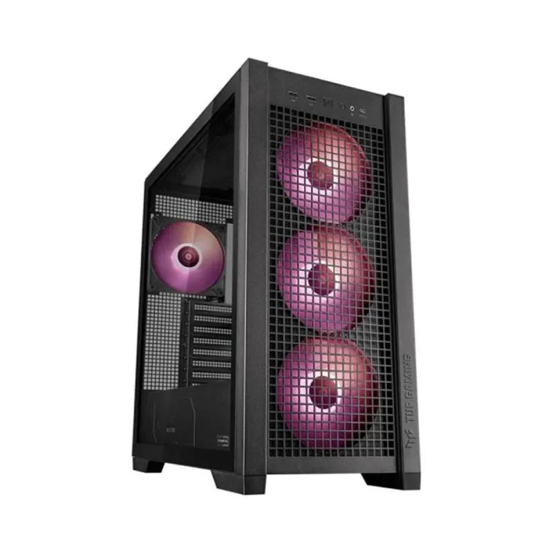 Asus TUF Gaming GT302 E-ATX Siyah Temperli Cam 4 ARGB Fanlı Bilgisayar Kasası