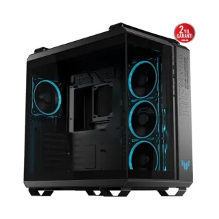 Asus TUF Gaming GT502 Horizon ATX Siyah Temperli Cam 4 ARGB Fanlı Bilgisayar Kasası