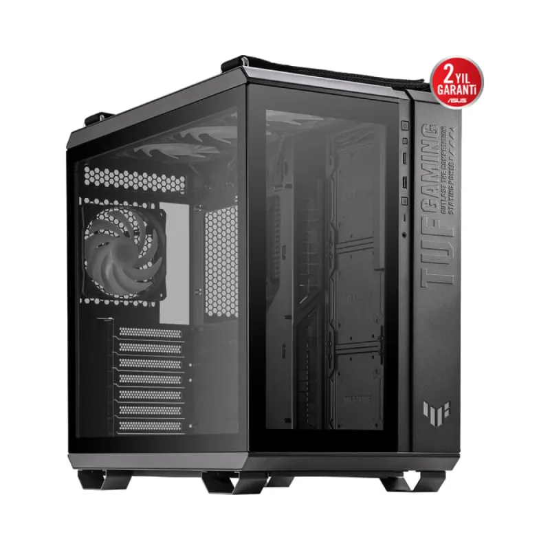 Asus TUF Gaming GT502 Plus ATX Siyah Temperli Cam 4 ARGB Fanlı Bilgisayar Kasası